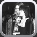 Micheal and sister Robin receiving Emmy